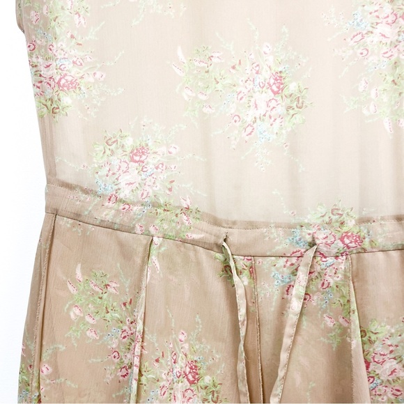 Suzy Shier Brown Flowy Floral Dress - Picture 5 of 10